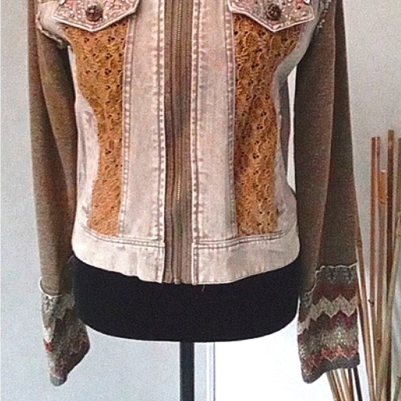 Miss Me Multicolor Jean Jacket - Picture 5 of 12